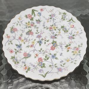 Floral Gold Rimmed plate Andrea by Sadek